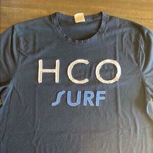 Y2K Young Men’s HCO Surf Navy Logo Tee